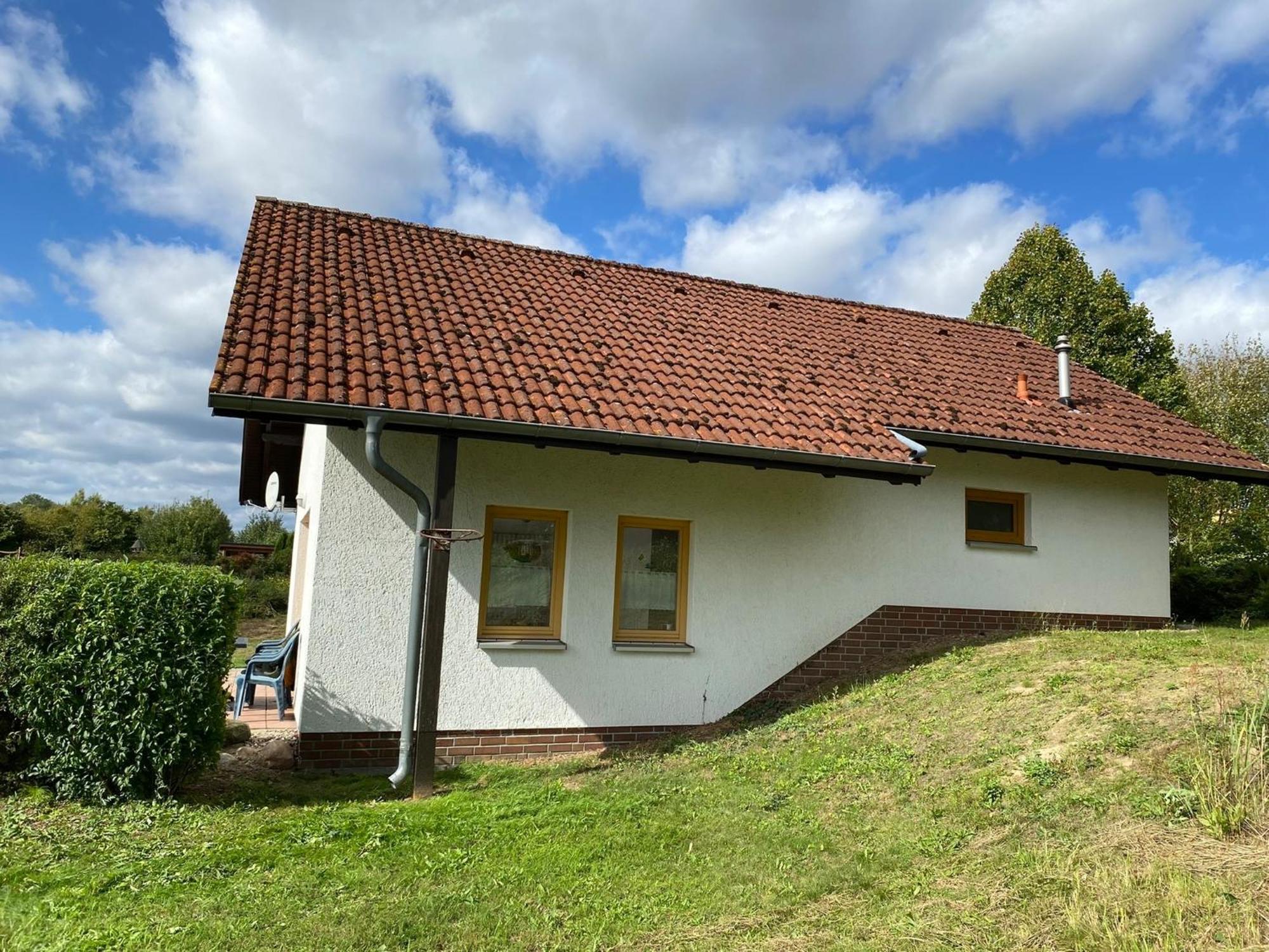 Ferienhäuser am Vogelpark - Boddenhaus Tizi Marlow Exterior foto